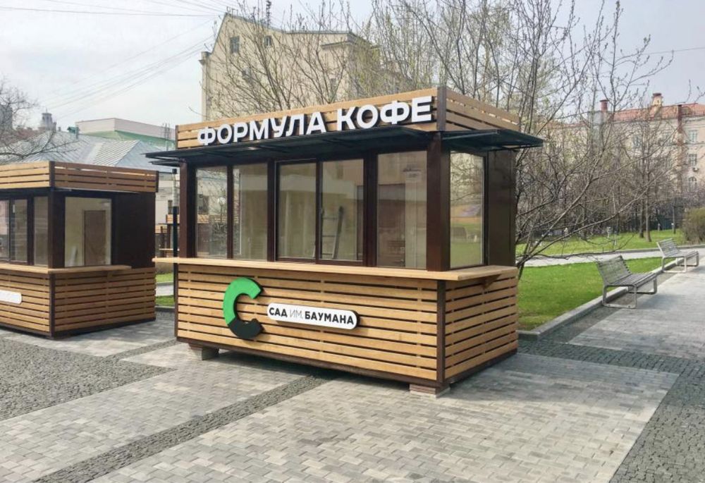 Киоск для фаст-фуда в наличий