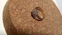 Bijutier Christ 585 inel diamant din aur 0,5 carate pret nou 6500 RON