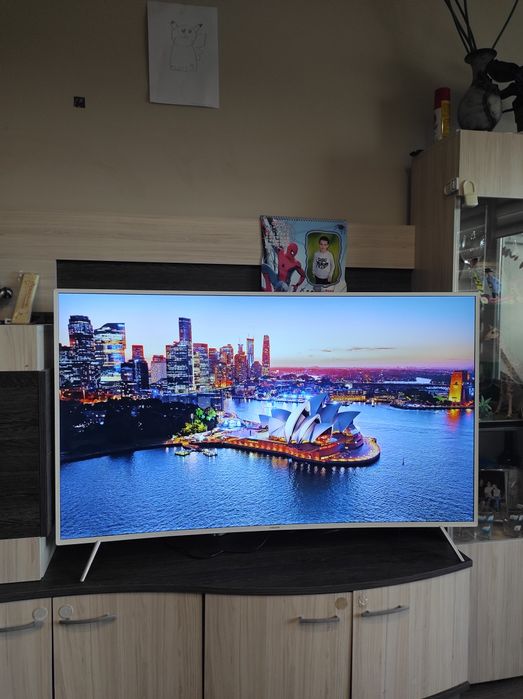 Смарт Телевизор SAMSUNG CURVED 55 инча Ultra HD 4K
