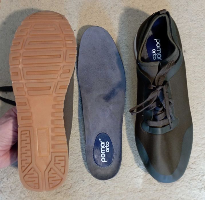 Унисекс леки VEGAN
SLIP-ON SNEAKER, №41, цвят хаки.