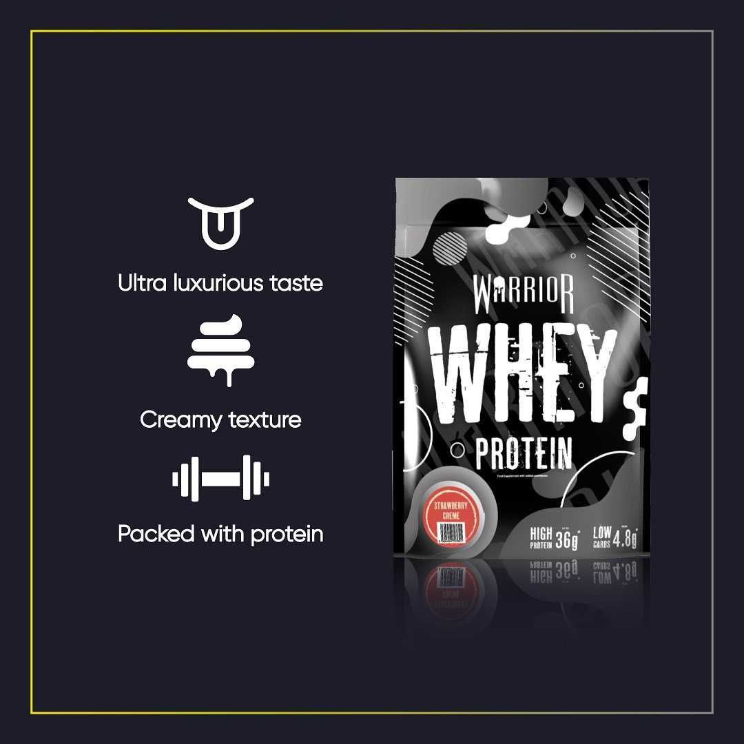 Официален вносител Bodybuilding Warehouse UK Whey Protein 80 / Warrior