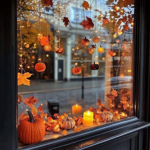 Оформление на хэллоуин