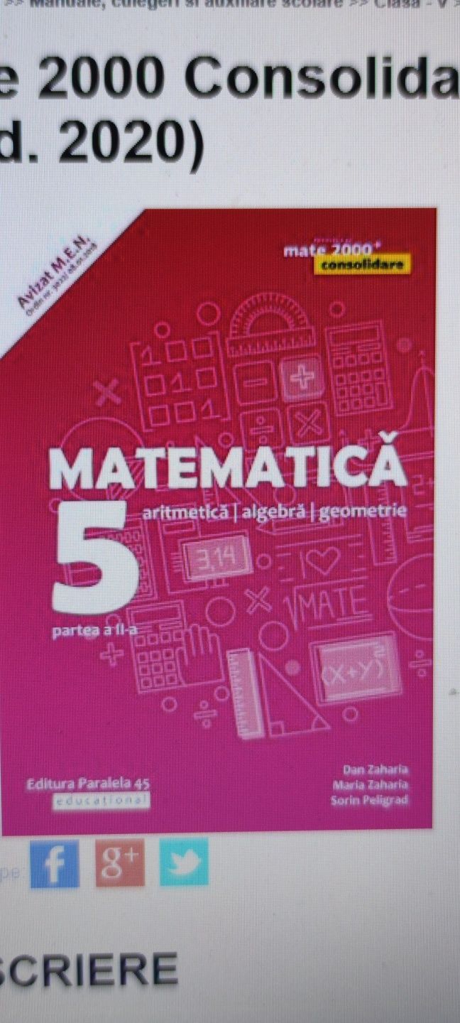 Meditatii Matematica - Evaluarea Națională