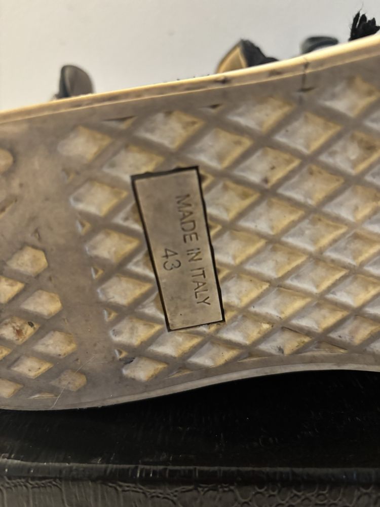 Обувки Giuseppe Zanotti - Frankie Snakeleather