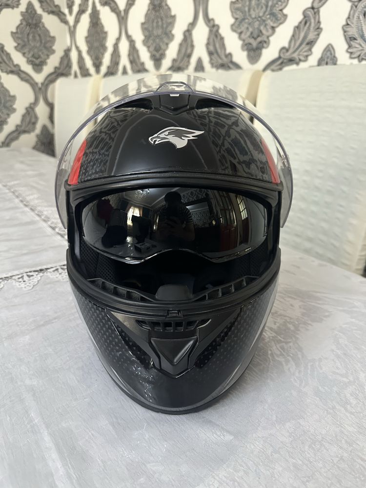 шлем новый Hawk moto трансформер