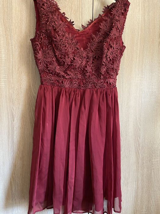 Rochita pentru evenimente culoare rosu aprins