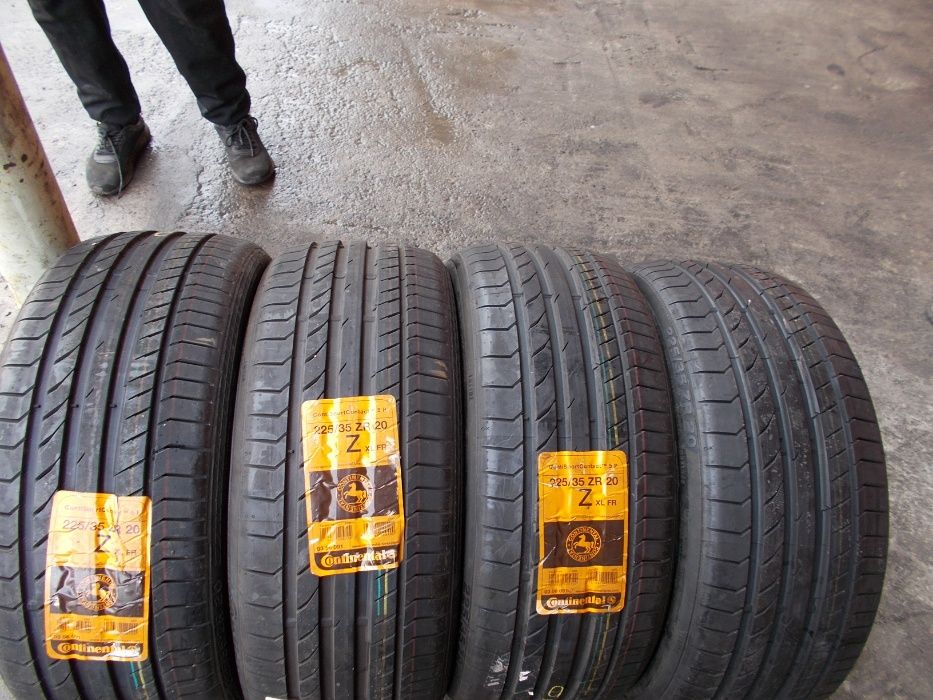 4 anvelope de vara Noi 225 35 20 marca Continental dot 2018