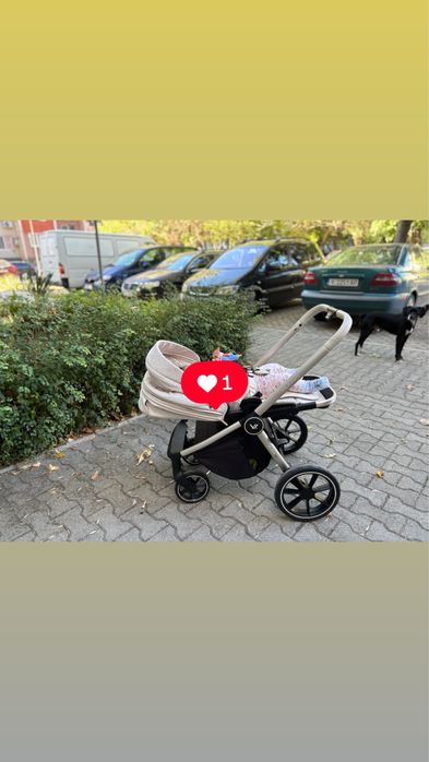 Количка 2в1 muuvo boho