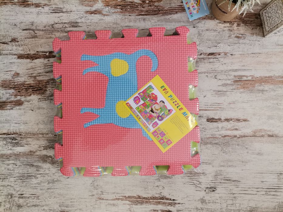 Мек пъзел за под