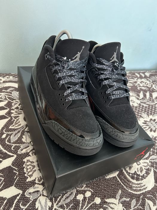 Jordan 3 black cat
