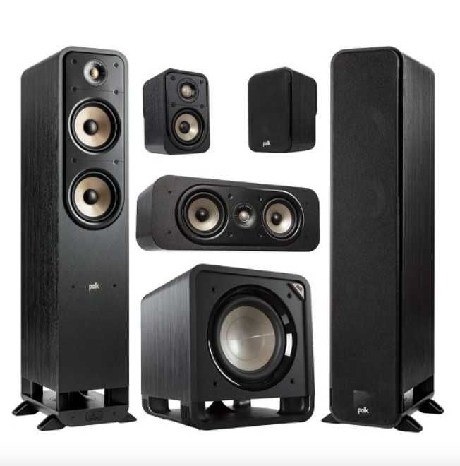 Sistem HiFi profesional home cinema dolby atmos 5.1.2 Polk & Onkio