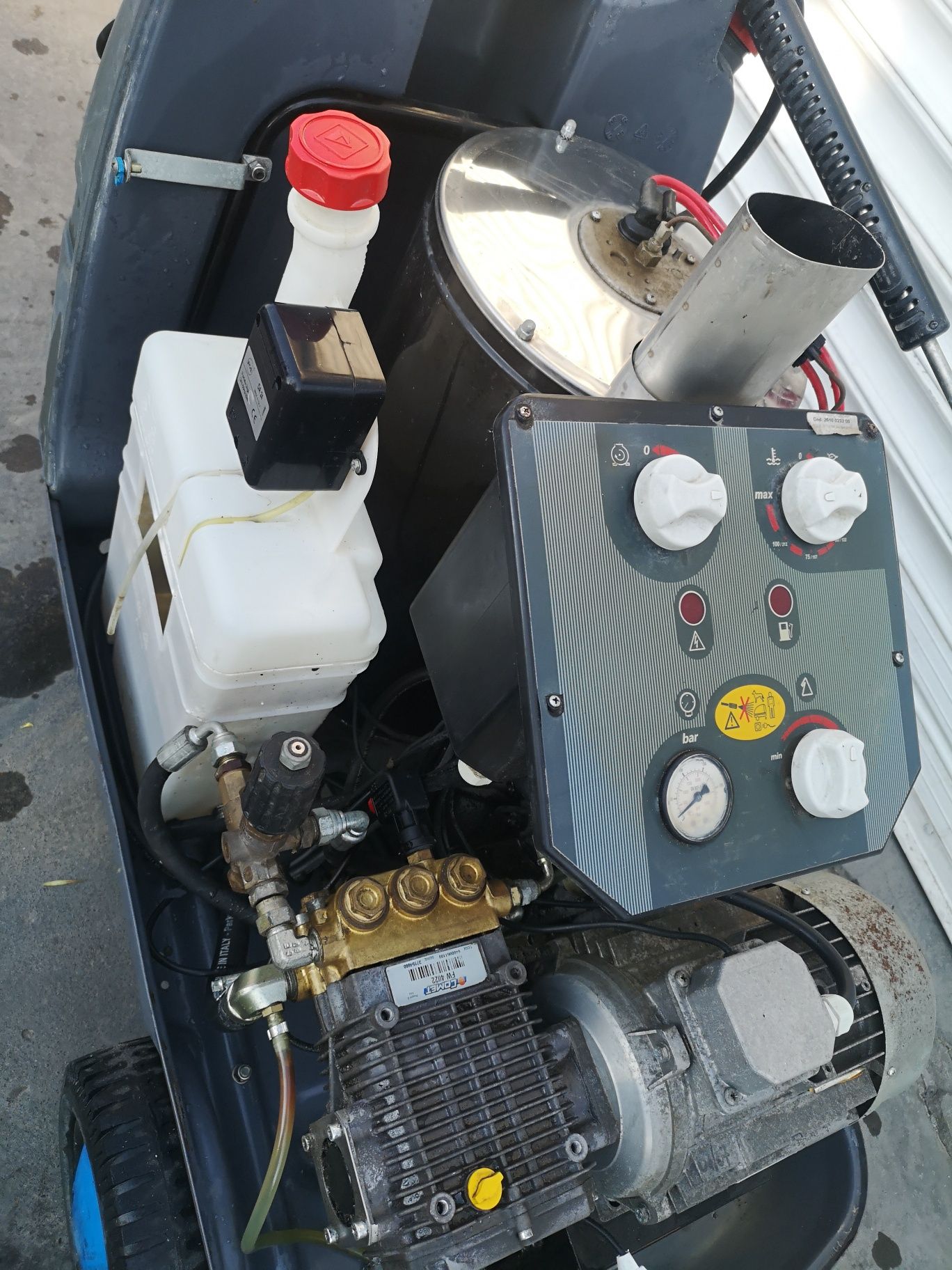 Пароструйка Lavor/Comet 200bar 380v Керамика Супер Силна Бутална Помпа