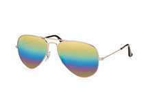 Ochelari de soare unisex Ray-Ban RB 3025 9020/C4 3N oglinda multicolor