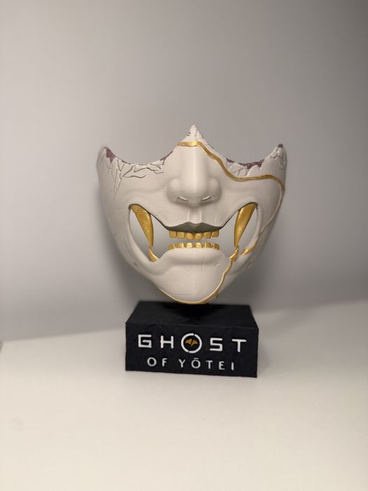 Masca Ghost of Yotei + suport controller