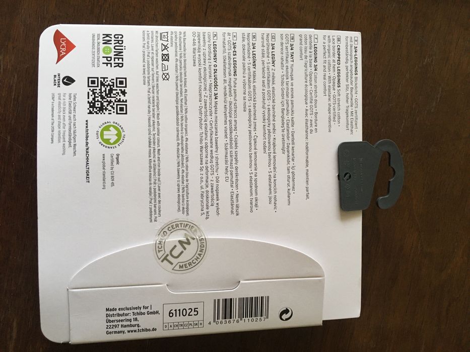 colanti 3/4, bumbac bio