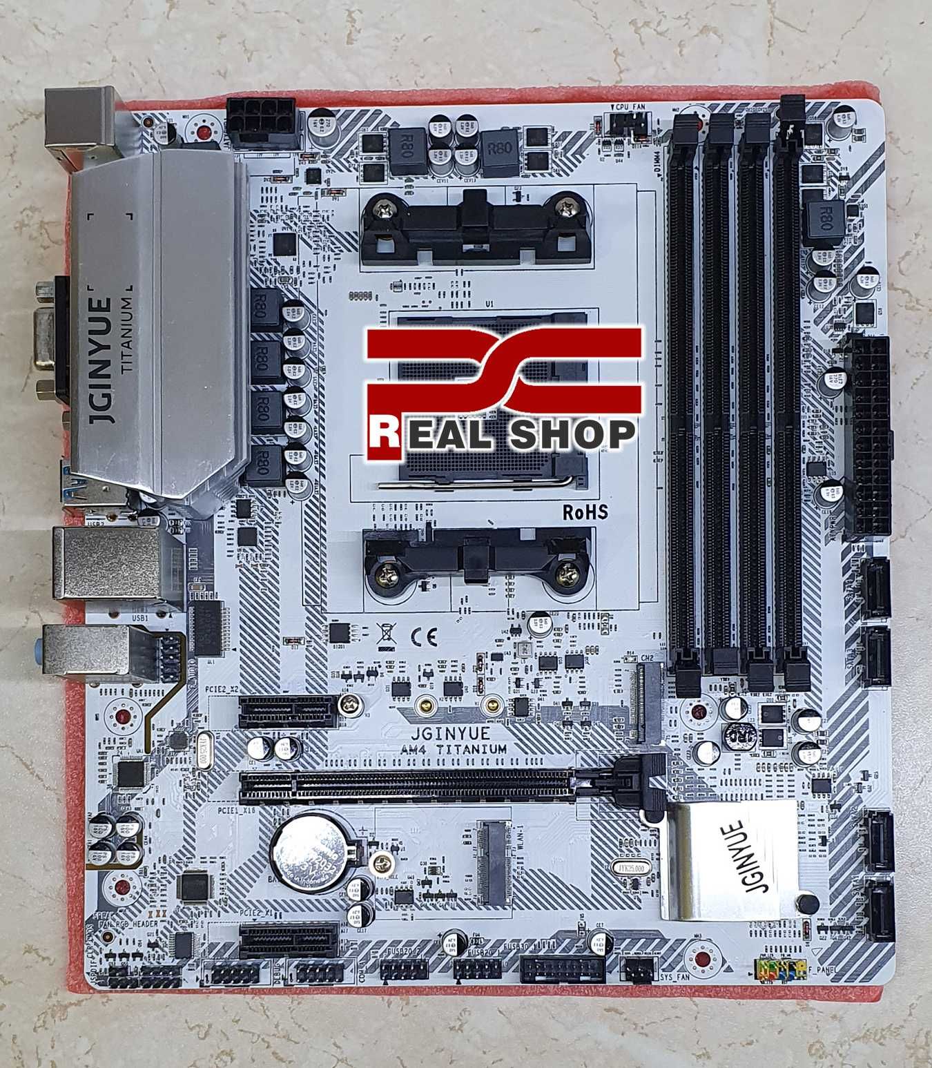 AMD-БЮДЖЕТНЫЙ ХИТ! B350M Titanium + Ryzen 7 2700 + 16GB DDR4 3200MHz