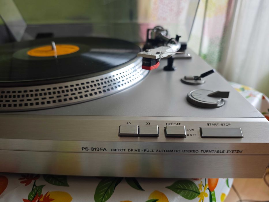 Грамофон Sony PS 313FA, Direct Drive, Automatic