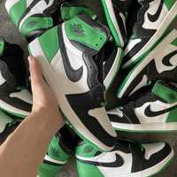 jordan 1 lucky green washed pink