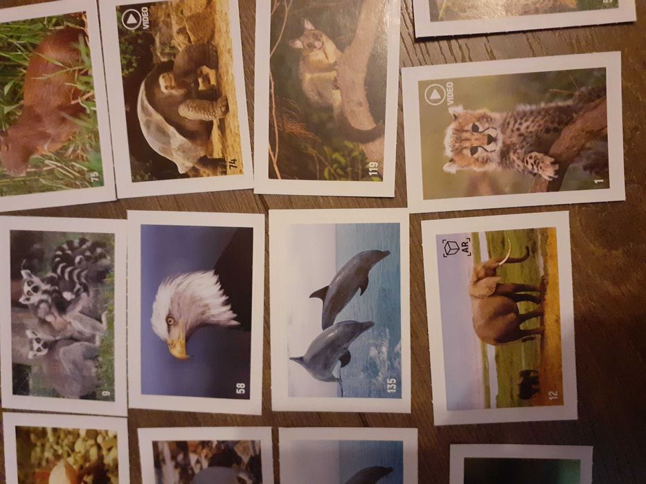 Стикери от албума на билла animal planet всичките-12лв