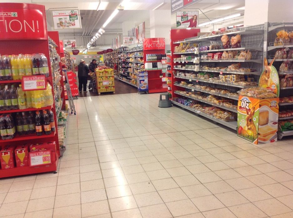 Rafturi neutre magazin alimentar si supermarket - diverse utilizari