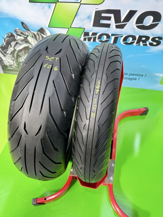 Set Anvelope Moto 120 70 17 si 190 55 17 Pirelli 2022 Angel GT2 Set106