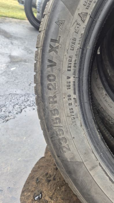235 55 20 4бр гуми зимни без лепенки и кривини8тал без лепенки дот18 к
