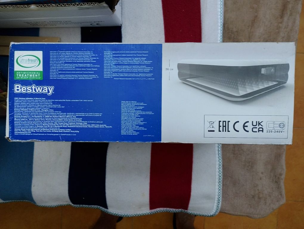 Надуваем дюшек bestway нов