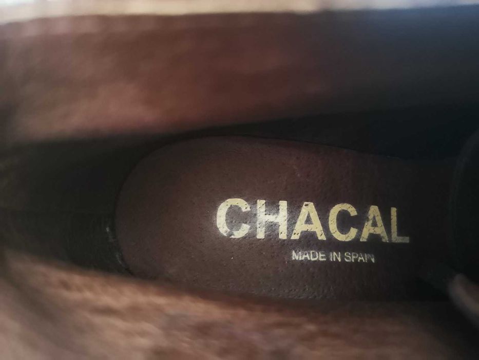 Испански обувки от естествен велур 38-ми номер