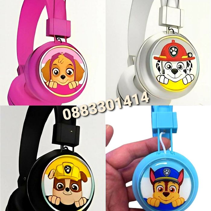 Безжични слушалки Пес Патрул Paw Patrol