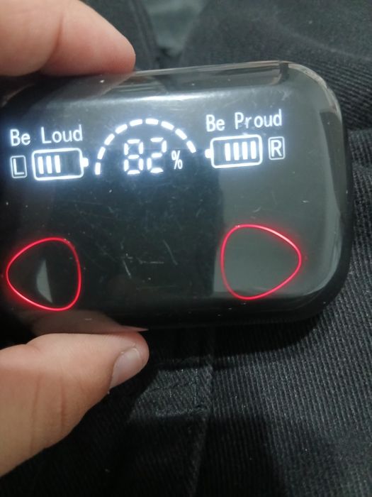 Наушники без проводные с экраном