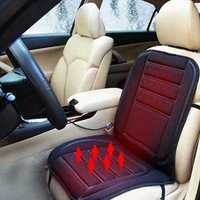 Подгряваща седалка за автомобил с дистанционно , 12V , 30-60 градуса