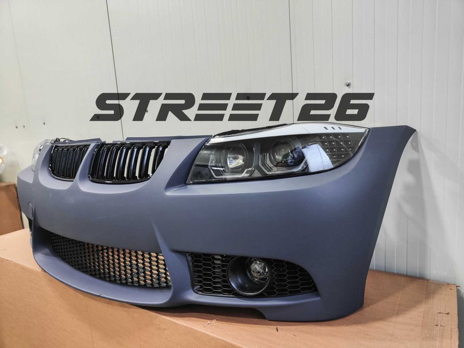 Pachet Bara Fata M3 BMW E90 E91 NFL (2005-2007) si Faruri LED