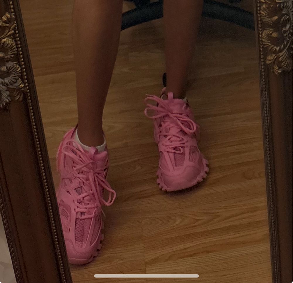 ПОСЛЕДНИ Balenciaga Track 2 Pink Розови маратонки