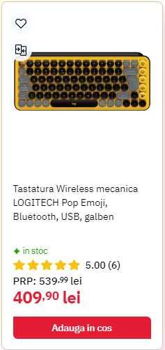 Tastatura Logitech POP Keys