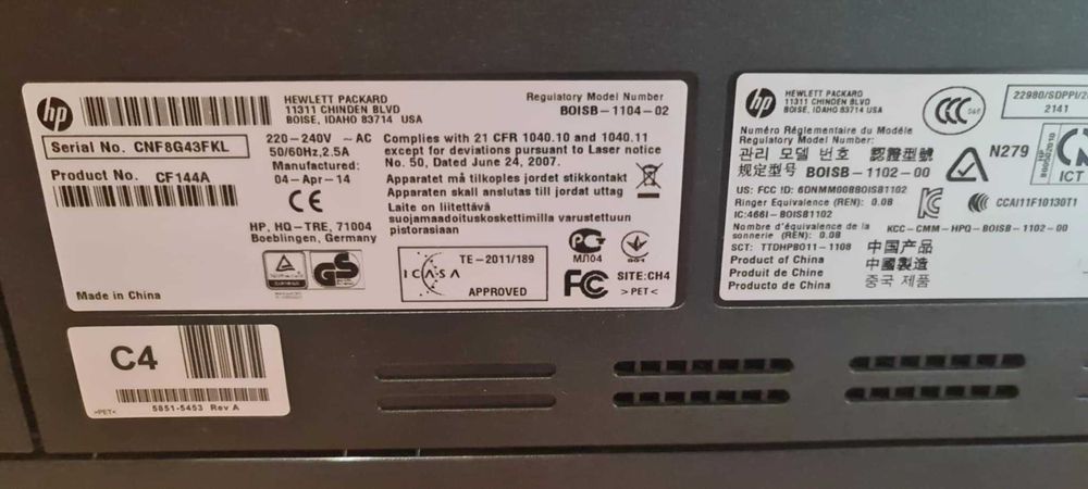 Imprimanta HP LaserJet Pro 200 color MFP M 276 n