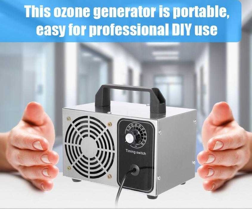 Почистващ Озонатор 60 грама/час Въздухо Пречиствател Озон Генератор