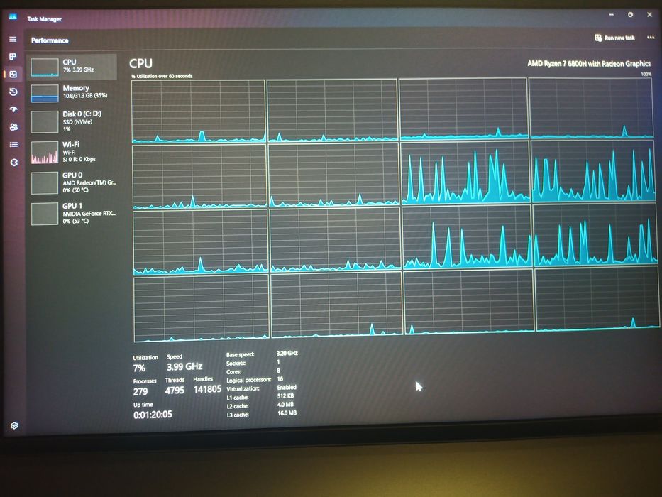 Vând Asus ROG Zephyrus DUO 16