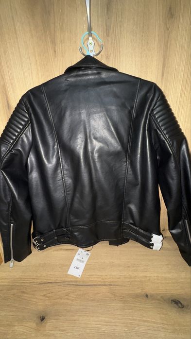 Мъжко кожено яке ZARA