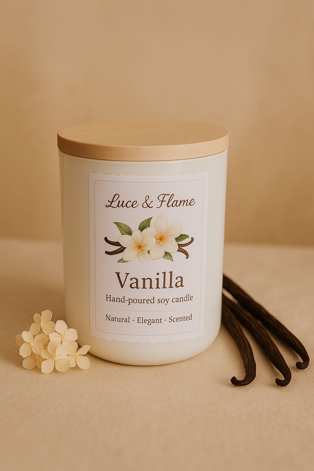 Lumânare parfumată naturală – cadou decorativ
