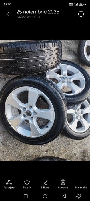 jante aliaj 5x115 r18 Opel Chevrolet