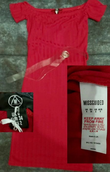 Новые  платья MISSGUIDED на 6-7-8 лет