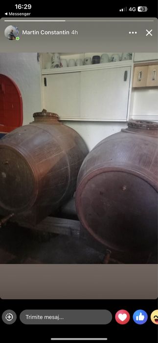 Vand 2 butoaie 300litri