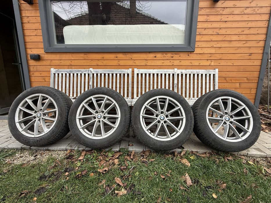 Jante cu cauciucuri de iarna R17 pt BMW