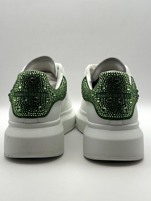 Alexander McQueen Green Cristals