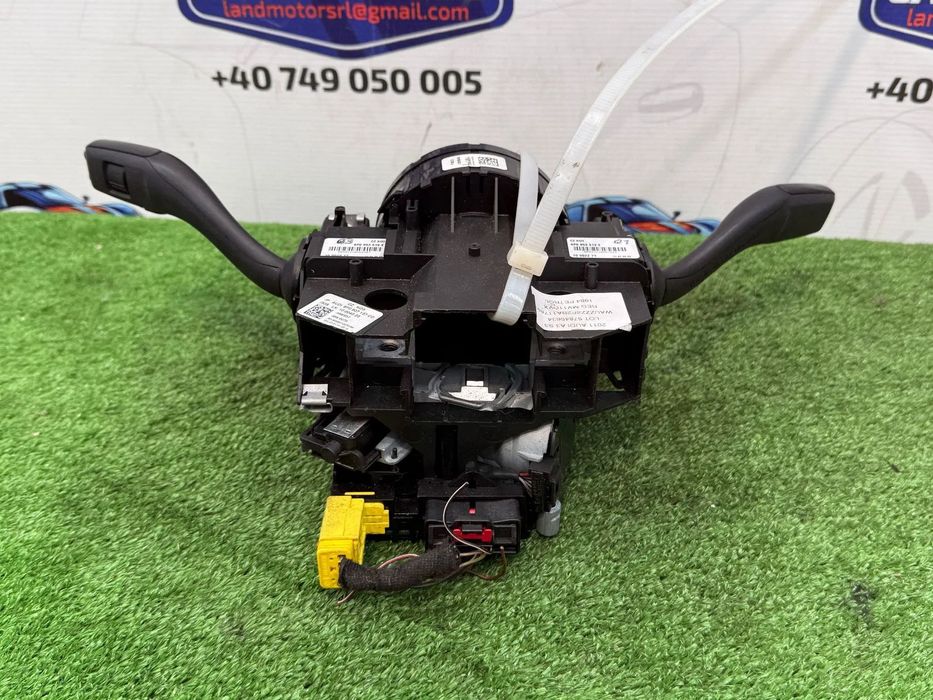 ANSAMBLU MANETE COMENZI VOLAN + SPIRĂ + CHEI AUDI A3 S3 SPORTBACK SE QUATTRO 2.0 DIESEL 2011 COD OEM 8P0953549 8P0953549K 8P0953513 8P0953513E 8P0953519 8P0953519E 2003-2013
