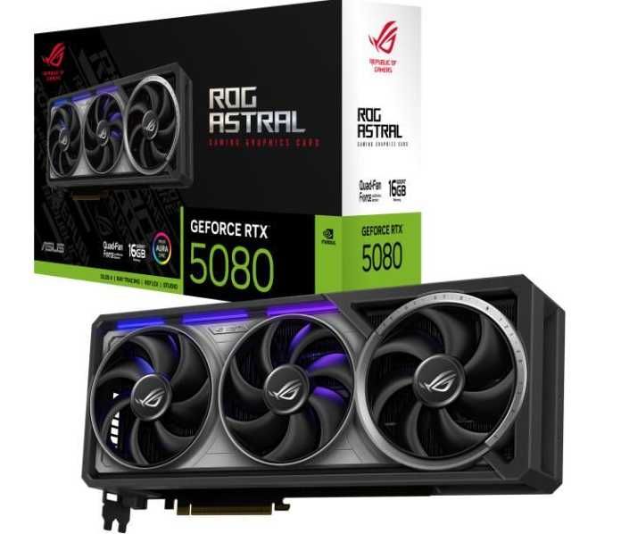 Placa Video Asus ROG Astral Geforce RTX 5080 OC