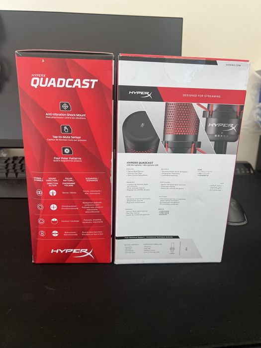 Hyperx QuadCast usb microphone