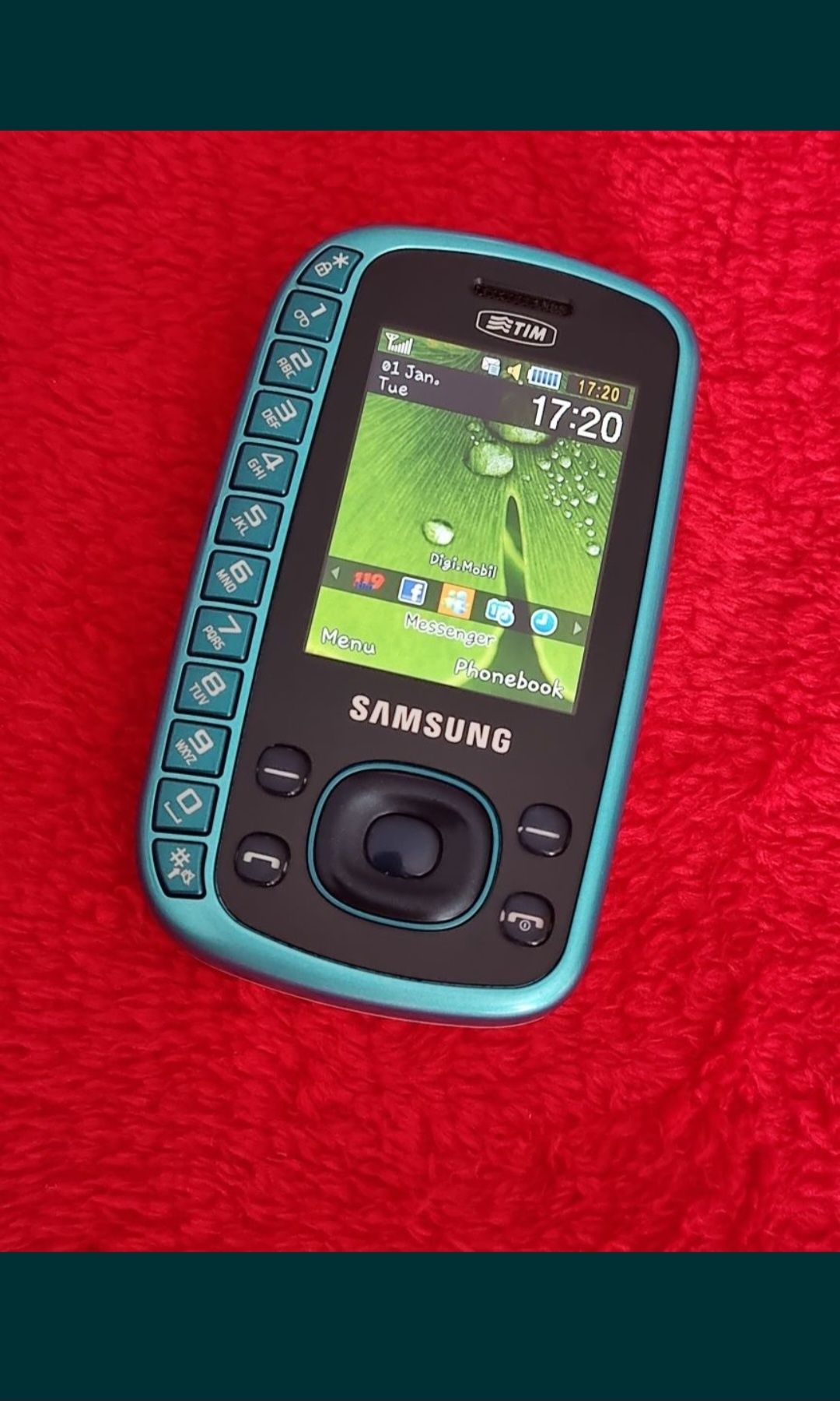 Telefon Samsung cu tastatura laterala GT-B3310