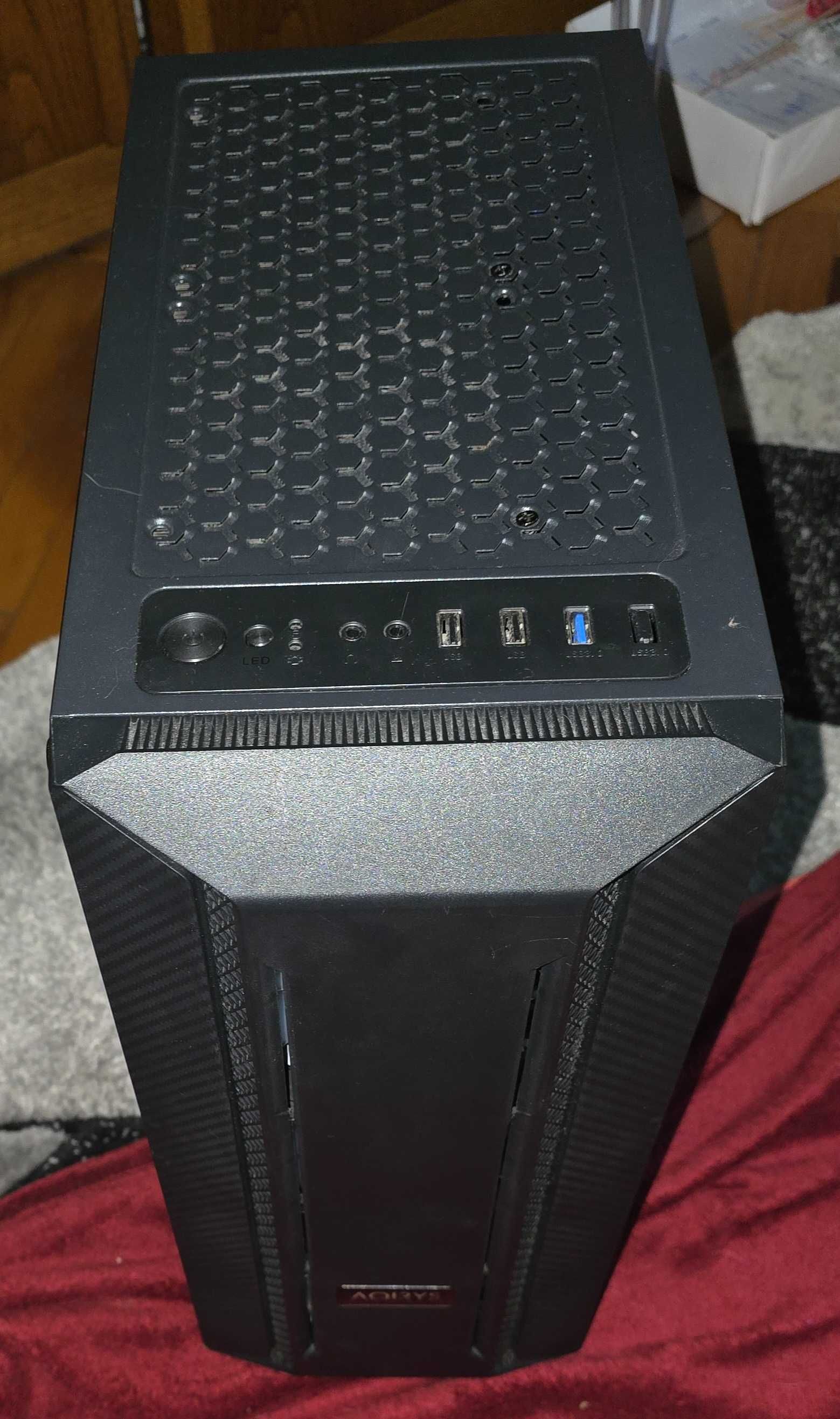 Pc Asus cu ryzen 3700x,gtx 1660 TI, 32 gb ddr4, nvme 250 gb+hdd 1 tb