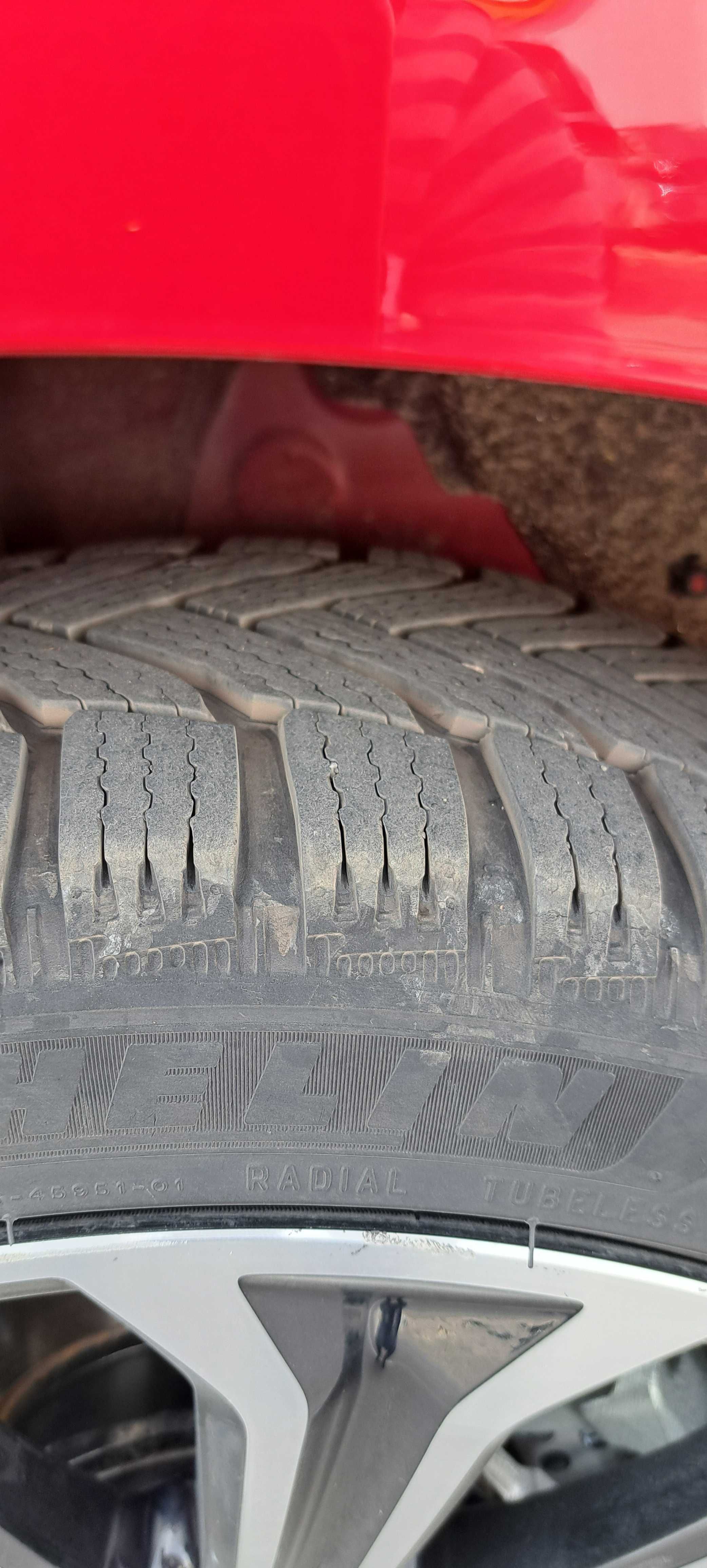 зимни гуми-MICHELIN ALPIN-6-205/45/17/ DOT-1522г./ Като Нови
